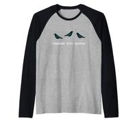 Obsessed with Murder Group of Crows Ravens Manche Raglan