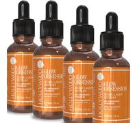 Obsession d'éclat - Sérum étoilé à la Vitamine B5 et acide hyaluronique Traitement anti-âge TRÈS CONCENTRÉ Pour une hydratation en profondeur et un éclat incroyable - 30 ml (4 Bottles)