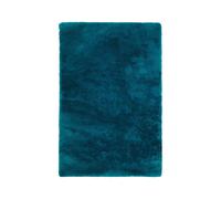 Obsession Tapis design à poils longs Shaggy (bleu pétrole, 80x150)