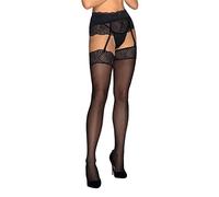 Obsessive Bas Sexy Klarita Stocking, Noir,XXL-3XL