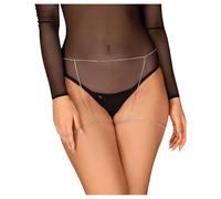 Obsessive Bijou 905 - harnais corps bijou (argenté) - S-L