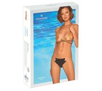 Maillot de Bain 2 Pièces Or & Noir Goldivia