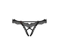 String Ouvert Bravelle Noir - Taille : L/XL - 40/42