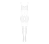 Obsessive Catsuit Blanc XL/XXL