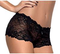 Obsessive Culotte Femme dans Une Boite Cadeau, Culotte Noir Dentelle, S-M