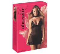 Obsessive Donarella Ensemble Négligé Noir M/L