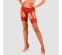 Obsessive Bas Lacelove Rouge M/L