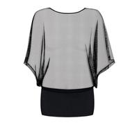 Obsessive Mini Dress with Transparent, Loose-Fitting Top Part Punker Jurk & Thong Sexy (Lot de 1)