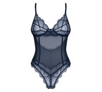 Obsessive Nightly Blue Crotchless Ouvert Body Bleu XL/2XL