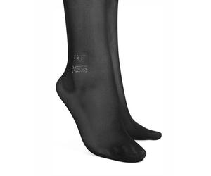 Obsessive - Norless Mess Collant Ouvert - Noir