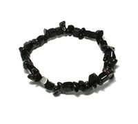 Obsidian Gemstone Chip Bracelet by CrystalAge