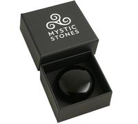 Obsidienne noire pierre naturelle - Pierre de protection énergétique | Minéral poli pour méditation Reiki chakras | Amulette spirituelle femme | Cadeau ancrage et force intérieure