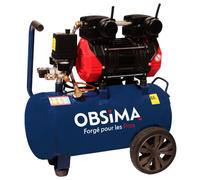 OBSIMA Compresseur d'air sans huile SEMI-SILENT OB SIL 13/24 SH - 313582