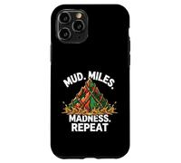 Obstacle Course Racing Mud Miles Madness Repeat Coque pour iPhone 11 Pro