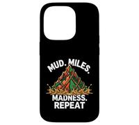 Obstacle Course Racing Mud Miles Madness Repeat Coque pour iPhone 14 Pro