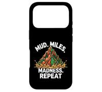 Obstacle Course Racing Mud Miles Madness Repeat Coque pour iPhone 17 Pro