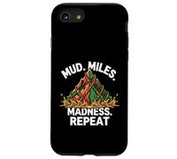 Obstacle Course Racing Mud Miles Madness Repeat Coque pour iPhone SE (2020) / 7/8