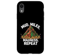 Obstacle Course Racing Mud Miles Madness Repeat Coque pour iPhone XR