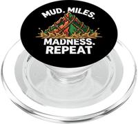 Obstacle Course Racing Mud Miles Madness Repeat PopSockets PopGrip pour MagSafe