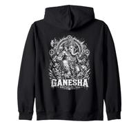 Obstacles de Ganesha - Éléphant Hindou - Énergie Sweat à Capuche