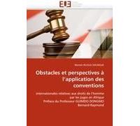 Obstacles Et Perspectives À L'application Des Conventions