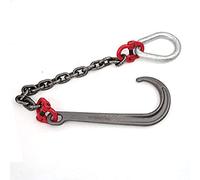 Obstacles Voiture Crochet De Remorque 5T - Corde De Remorquage De Voiture D'obstacle, Crochets En J Bride De Chaîne De Remorquage Et Crochets De Préhension, Chaîne De Récupération De Dépanneuse ( Colo