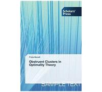 Obstruent Clusters In Optimality Theory