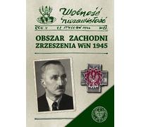 Obszar Zachodni Zrzeszenia WiN 1945 - Ouvrage collectif (Buch auf Polnisch)