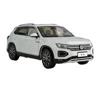 OBTABYBQX Moulage sous Pression Voiture 1:18 for VW TAYRON SUV Modèles Voitures Alliage Simulation Modèles Véhicules Pré Construits Collection D'ornements D'affichage(White)