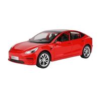 OBTABYBQX Moulage sous Pression Voiture 1:24 pour Teslas Modèle Y 3 Modèles Voiture Alliage Modèles Réduits Réalistes Véhicules Kits Ornements Collection Souvenirs(Red1)