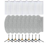 Obtenez les meilleurs résultats de nettoyage avec ce filtre, chiffon de nettoyage et brosse latérale pour robots M6 VCR21LDSW, M61, M62, M63, M64 (B)