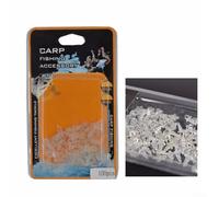 Obtenez un plus grand succès de pêche avec 100 vis d'appât pour bouillettes