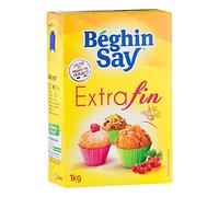 Obtenez une douceur parfaite avec la poudre L'Extra Fin 1Kg BEGHIN SAY, idéale pour pâtisserie et desserts- Lot De 4