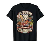 Obtenez Vos Coups de Pied 100 Ans collations au gaz Mauvaises décisions T-Shirt Graphique avec Valeur, Homme, Noir, S