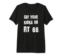 Obtenez Vos Coups de Pied sur RT 66 T-Shirt Haut de Gamme