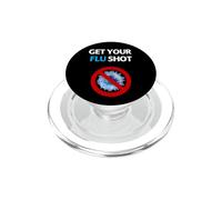 Obtenez Votre Vaccination Contre la Grippe infirmière et Pharmacie PopSockets PopGrip pour MagSafe