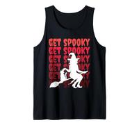 Obtenir Un Costume Effrayant d'halloween sorcière Chat Automne fête Débardeur