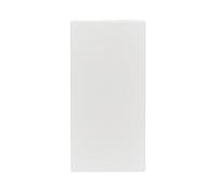 Obturateur 1 poste blanc Legrand Mosaic