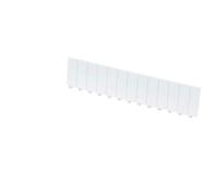 Obturateur 13 modules - Blanc