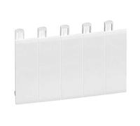 Obturateur 5 modules blanc RAL 9010 (Legrand 001660)