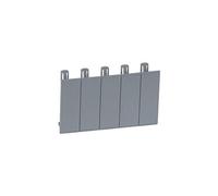 Legrand Obturateurs L746A 5 modules sécables gris foncé