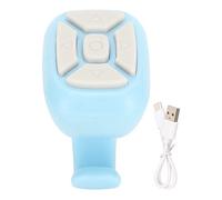 Obturateur à Distance de téléphone, télécommande multifonctionnelle pour Smartphone, Tablette, Tourner Les Pages, réglage du Volume de Prise de Vue, Pause de Lecture (Bleue)