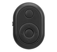 Obturateur à Distance pour caméra Bluetooth sans Fil pour Smartphone, pour Selfie, portée de 10 m, Compatible avec iOS et Android, contrôle Le Volume et la luminosité de la (Noire)
