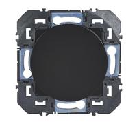 Legrand Obturateur dooxie – finition noire – avec support – utilisation intérieure