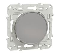 Obturateur mural Odace Gris Aluminium Schneider Electric