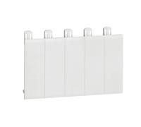 Obturateur pour tableau électrique à 5 modules en polyamide Legrand Drivia