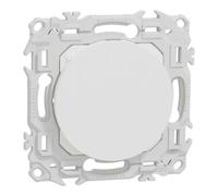 Obturateur - Pré-perçage pour sortie de câble - Odace - S920666 - Schneider - Blanc craie