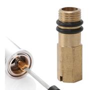 Obturation M10 pour robinets mélangeurs, bouchon d'entrée d'eau chaude et froide en laiton avec rondelles en caoutchouc, bouchon vierge de 10 mm