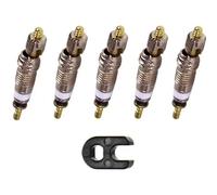 Obus De Valve Presta - Schwalbe - Lot De 5 - Avec e Montage - Réparation Vélo Loisir - Mixte Multicolore