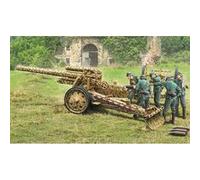 1:72 Italeri 15Cm Field Howitzer 10,5Cm Field Gun Kit IT7082 Modellino